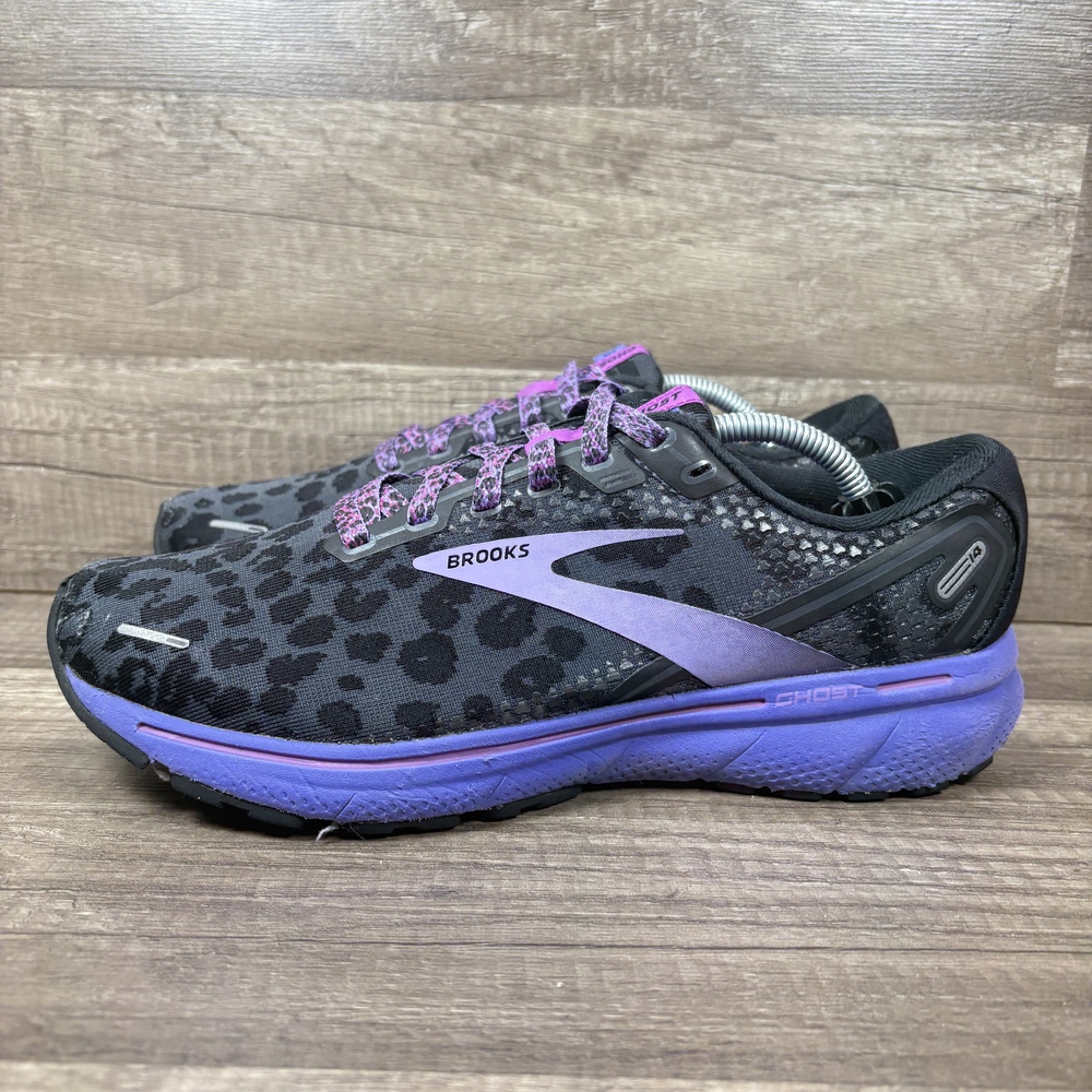 Brooks Ghost 14 Gray Purple Womens US Size 9 EUR 40.5 1203561B098 Running Shoes - Picture 3 of 9